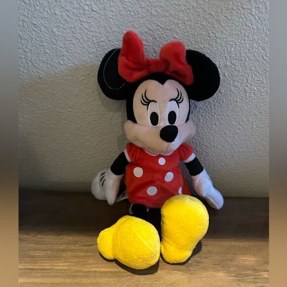 NWOT Disney Classic Minnie Mouse Plush 12” - Picture 1 of 8